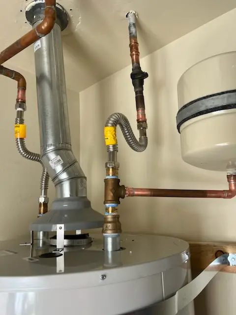 Water heater installation and plumbing repair in Kingtown